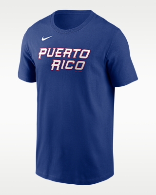Мужская футболка Edwin Díaz Puerto Rico National Baseball Team 2026 World Baseball Classic Nike