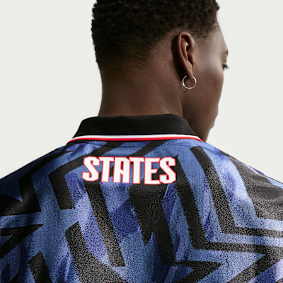 Nike USMNT Energy Nike Dri-FIT Kısa Kollu Erkek Futbol Üstü görsel 3