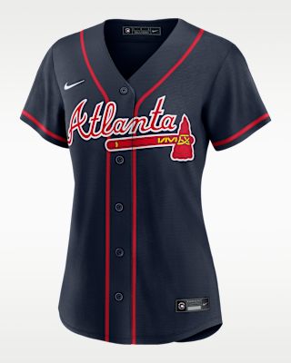 Женские джерси Ronald Acuña Jr. Atlanta Braves Nike MLB Replica Jersey