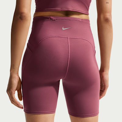 Nike Swift Dri-FIT Yüksek Belli 18 cm Kadın Koşu Şortu görsel 3