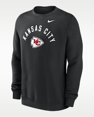 Мужские  Kansas City Chiefs Club Nike NFL Pullover Crew