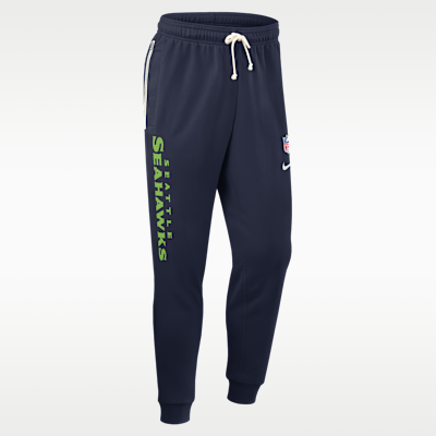 Pants Nike Dri-FIT de la NFL de pierna entallada para hombre Seattle Seahawks Ground Game Sideline