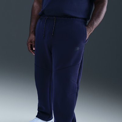 Nike Tech Açık Paçalı Fleece Erkek Eşofman Altı görsel 8