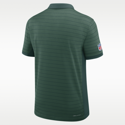 Polo Nike Dri-FIT de la NFL para hombre Green Bay Packers Sideline Victory Stripe