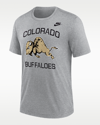 Мужская футболка Colorado Buffaloes Nike Football Tri-Blend для футбола