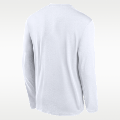 Michigan State Courtside Basketball Shootaround Legend Men's Nike Dri-FIT College Long-Sleeve T-Shirt