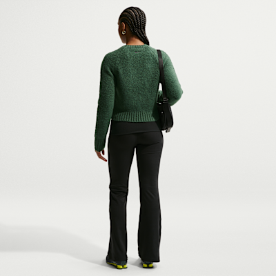 Nike Sportswear Chill Knit Dar Kesimli Uzun Kollu Kadın Sweatshirt'ü görsel 5