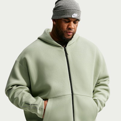 Nike Tech Fleece Tam Boy Fermuarlı Erkek Kapüşonlu Üst görsel 7