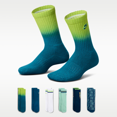 Calcetas para niños talla pequeña (6 pares) Nike Glow With Me