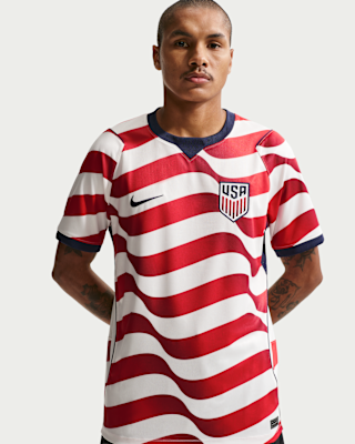 Мужские джерси USMNT 2026 Stadium Home Nike Dri-FIT Soccer Replica Jersey