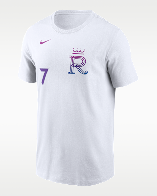 Мужская футболка Bobby Witt Jr. Kansas City Royals City Connect Nike MLB