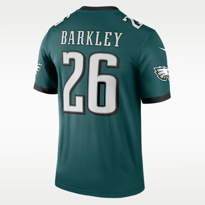 Jersey Nike Dri-FIT de la NFL Legend para hombre Saquon Barkley Philadelphia Eagles
