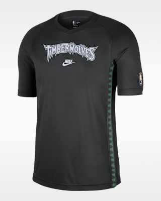 Мужские шорты Minnesota Timberwolves 2025/26 Hardwood Classics Nike NBA Dri-FIT Short-Sleeve Top