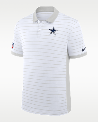 Мужские  Dallas Cowboys Sideline Victory Stripe Nike Dri-FIT NFL Polo