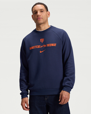 Мужские  Chicago Bears Rivalries Collection Primary Nike Dri-FIT NFL Pullover Crew