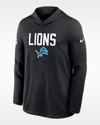 Мужские  Detroit Lions Pass Accuracy Nike Dri-FIT NFL Long-Sleeve Hooded Top