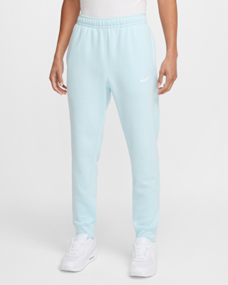 nike club fleece cargo joggers blue