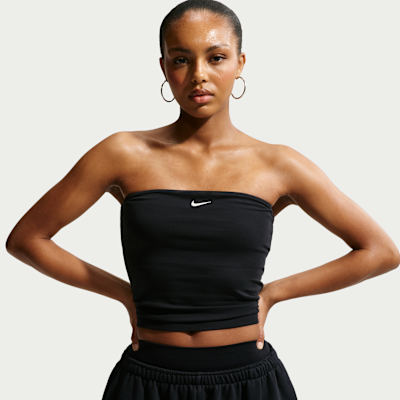 Nike Sportswear Sıkı Kesimli Straplez Kadın Üstü