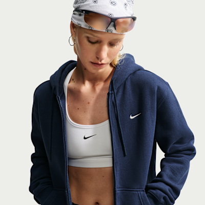 Nike Studio Fleece Orta Kalınlıkta Fermuarlı Kapüşonlu Kadın Sweatshirt'ü