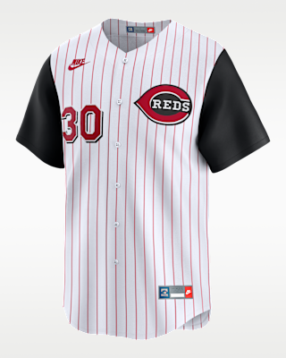 Мужские джерси Ken Griffey Jr. Cincinnati Reds Cooperstown Nike Dri-FIT MLB Limited Jersey
