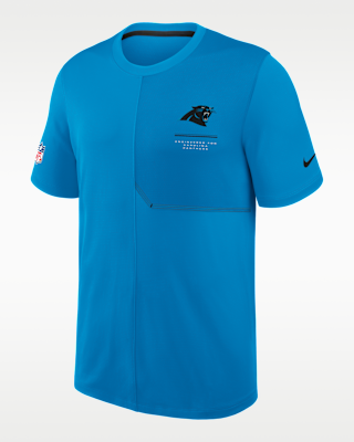 Мужские  Carolina Panthers Sideline Coach Nike Dri-FIT NFL Top