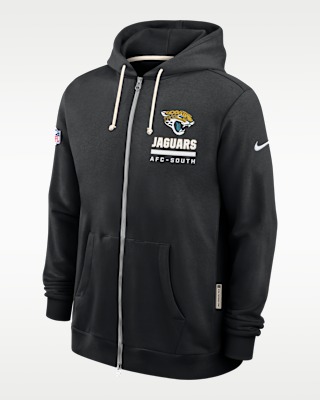 Мужское худи Jacksonville Jaguars Utility Player Sideline Nike Dri-FIT NFL Full-Zip Hoodie