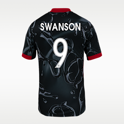 Mallory Swanson Chicago Stars FC 2025 Stadium Away Men's Nike Dri-FIT NWSL Replica Jersey