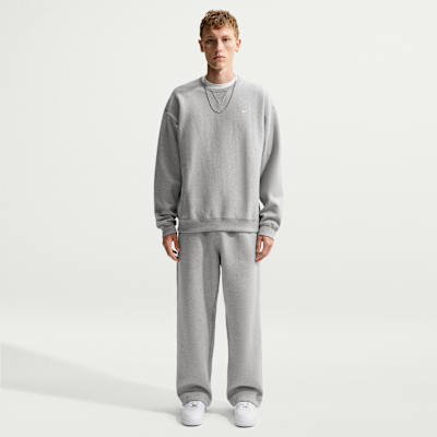 Nike Solo Swoosh Erkek Fleece Crew Üst görsel 4