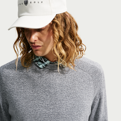 Nike Tailored Performance Erkek Crew Yaka Golf Üstü görsel 3