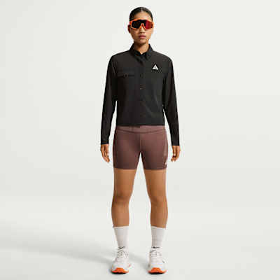 Топ женский ACG Aries Button-Up Long-Sleeve Trail Running Top