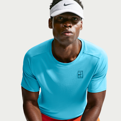 NikeCourt Advantage Dri-FIT Erkek Tenis Üstü görsel 3