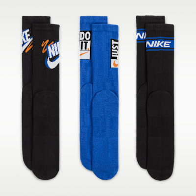 Nike Everyday Plus Crew Socks (3 Pairs)