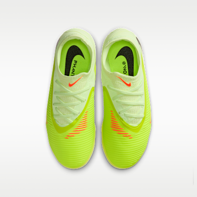 Tacos de fútbol para terrenos múltiples para niños grandes Nike Jr. Phantom 6 Low Pro