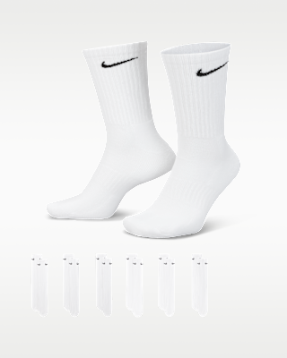 Unisex носки Nike Everyday Cushioned Training Crew Socks (6 Pairs) для тренировок
