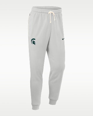 Мужские  Michigan State Sideline Nike Dri-FIT College Taper Pants