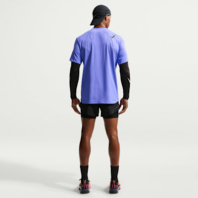 Nike AeroSwift Dri-FIT ADV Kısa Kollu Erkek Koşu Üstü görsel 5