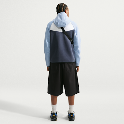 Nike Tech Fleece Windrunner Tam Boy Fermuarlı Erkek Ceketi görsel 5
