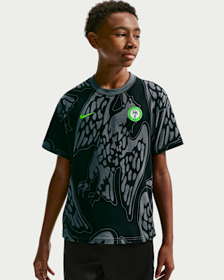 Детская футболка Nigeria Big Kids' Nike Soccer