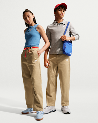 Детские Nike Sportswear Club Big Kids' Woven Everyday Pants