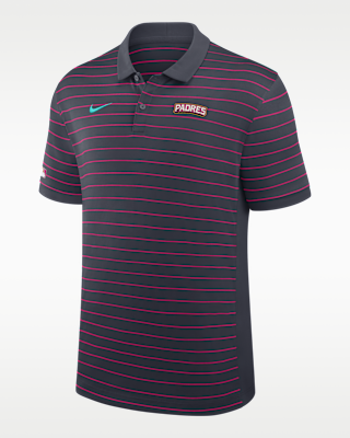 Мужские  San Diego Padres City Connect Striped Victory Nike Dri-FIT MLB Polo