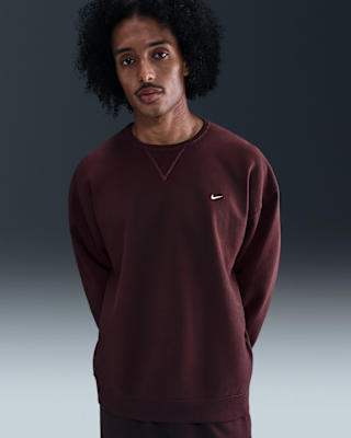 Мужские  Nike Solo Swoosh Fleece Crew