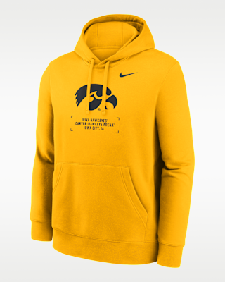 Мужское худи Iowa Club Basketball 2-Hit Nike College Pullover Hoodie для баскетбола