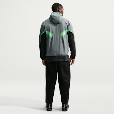 Nike Premier Repel Kapüşonlu Dokuma Erkek Futbol Antrenman Ceketi görsel 5