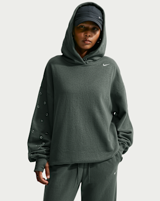 Женское худи Nike Studio Fleece Medium Weight Oversized Pullover Hoodie