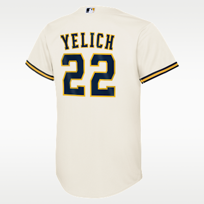 Christian Yelich Milwaukee Brewers Big Kids' Nike MLB Replica Jersey