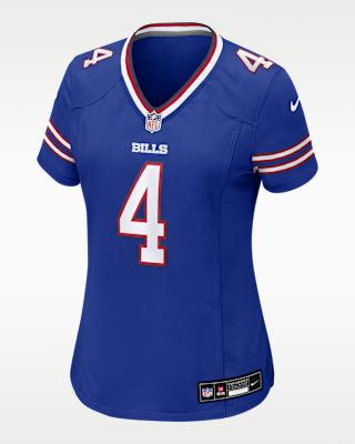 Женские джерси James Cook III Buffalo Bills Women’s Nike NFL Game Jersey