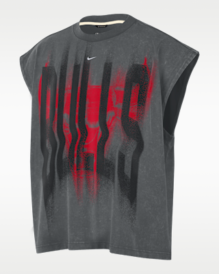 Мужские  Chicago Bulls Standard Issue Nike Sleeveless Basketball Top для баскетбола