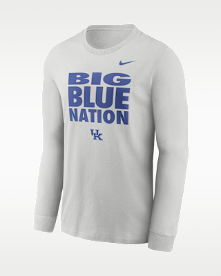 Мужская футболка Kentucky Sideline Slogan Nike Dri-FIT College Long-Sleeve