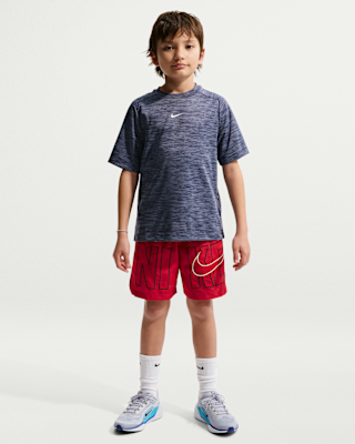 Детские шорты Nike Multi Big Kids' (Boys') Dri-FIT Training Shorts для тренировок