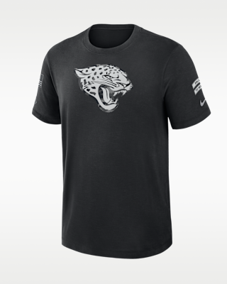 Мужская футболка Jacksonville Jaguars Salute to Service Slub Nike Dri-FIT NFL